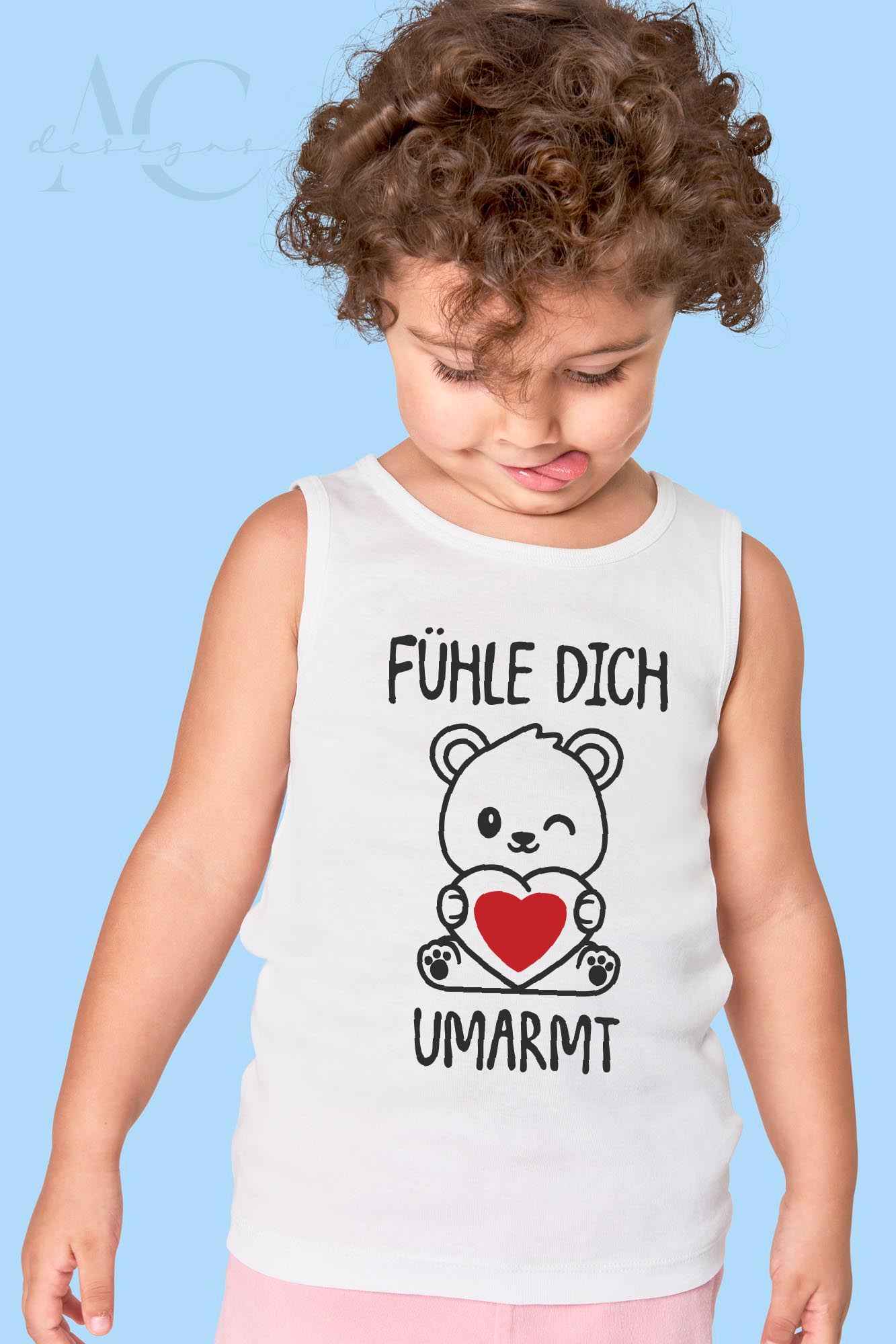 Bügelmotiv - FÜHLE DICH UMARMT