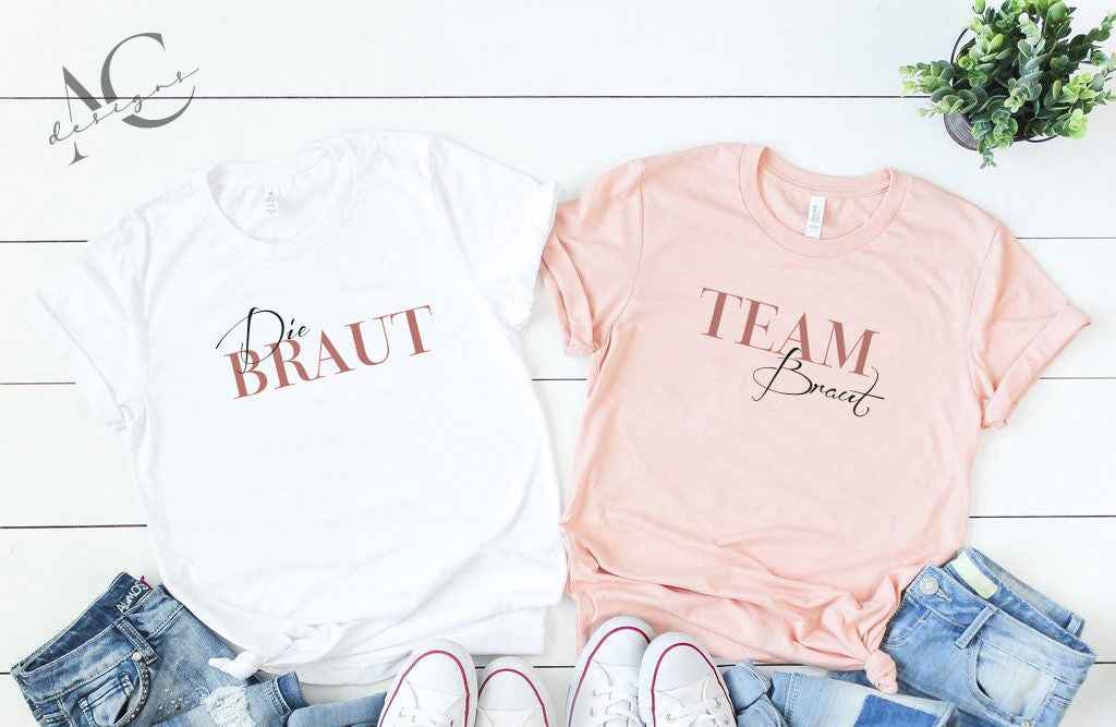 Bügelmotiv DIE BRAUT | TEAM BRAUT | MAMA DER BRAUT