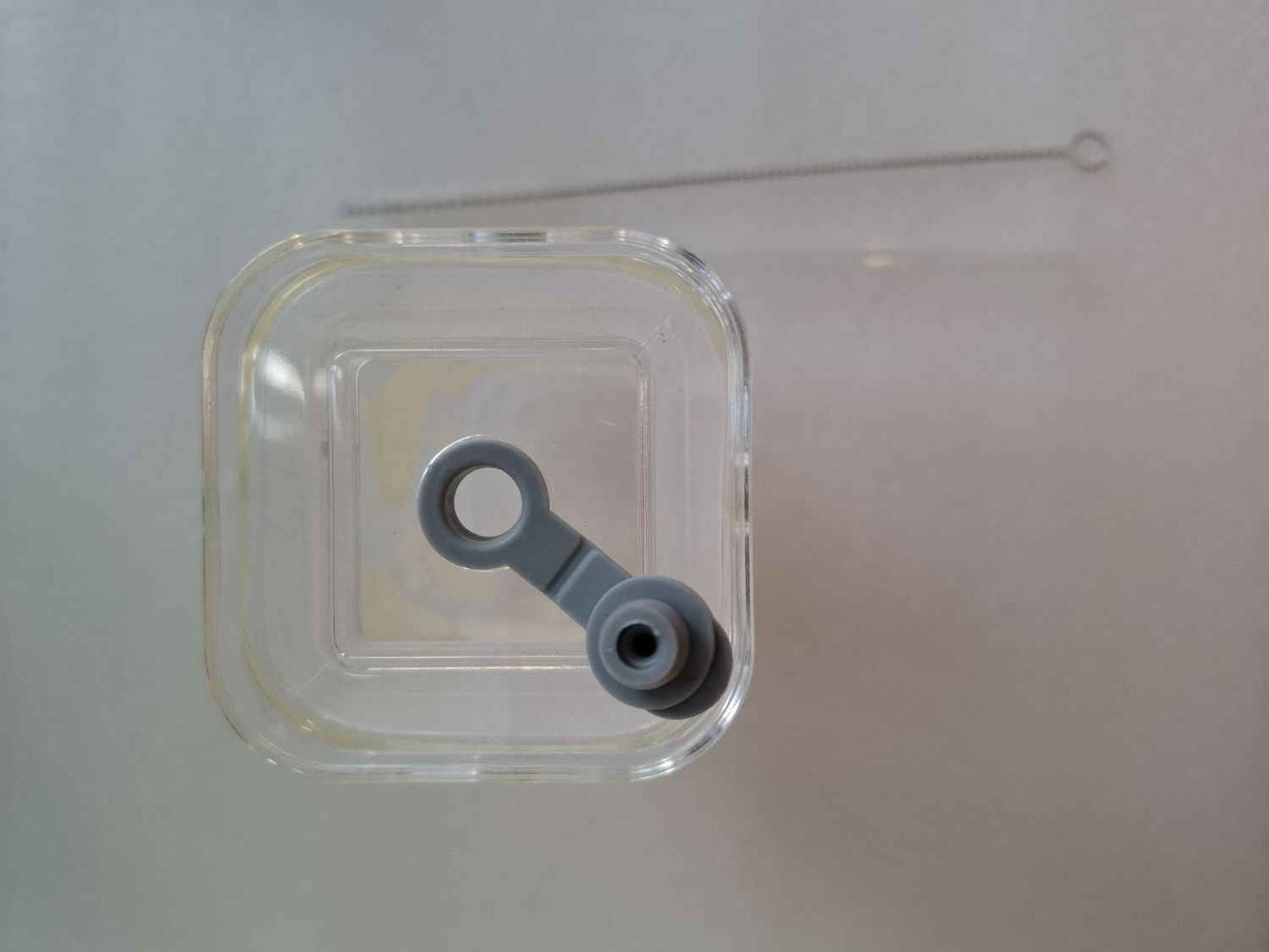 Zitronen-Glasbecher mit Deckel & Strohhalm – auslaufsicher, stylisch & langlebig