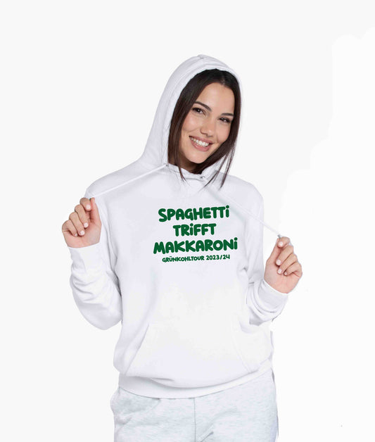 Bügelmotiv - SPAGHETTI TRIFFT MAKKARONI - AC Designs