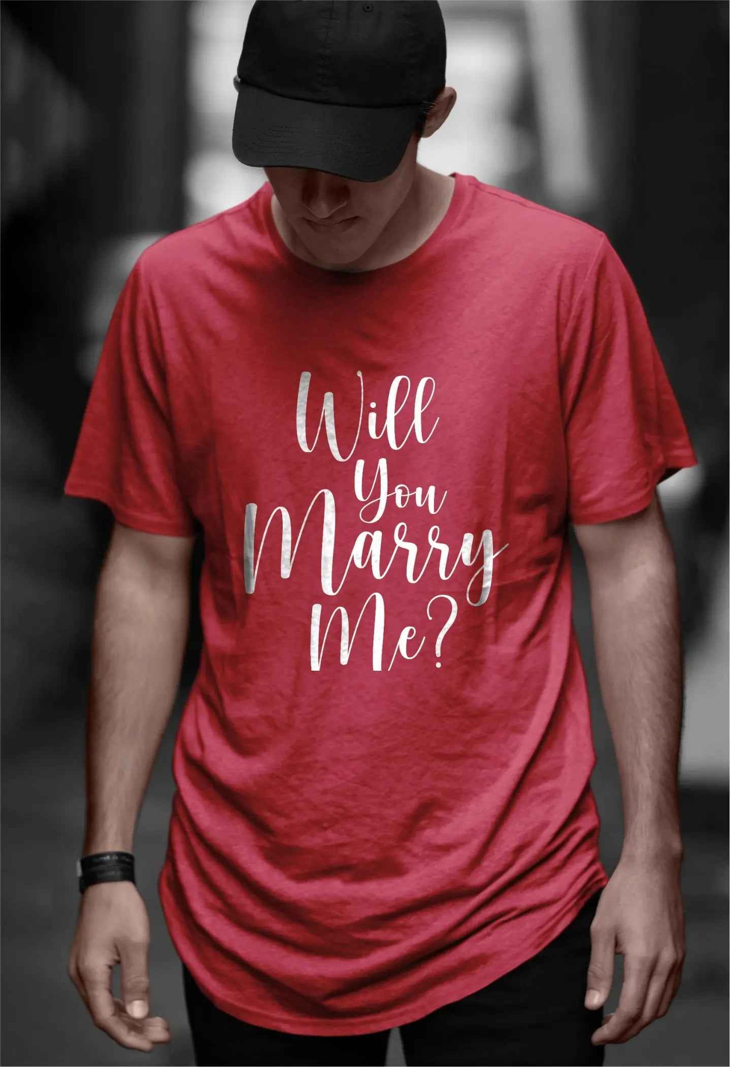 Bügelmotiv - WILL YOU MARRY ME