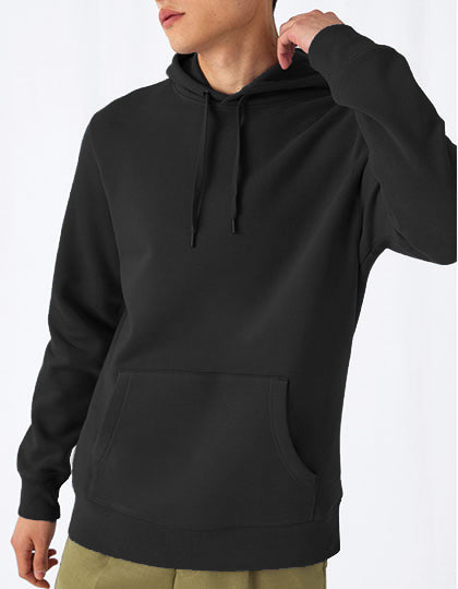 B&C KING Hoodie mit Brustaufdruck