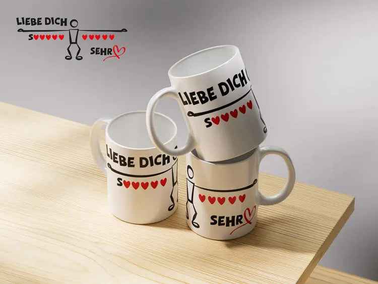 Becher - ICH LIEBE DICH SOOOOOO SEHR