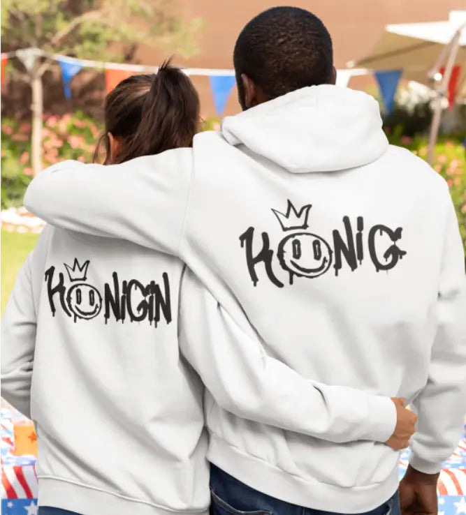 Heavy Hoodie KÖNIGIN oder KÖNIG AC Designs