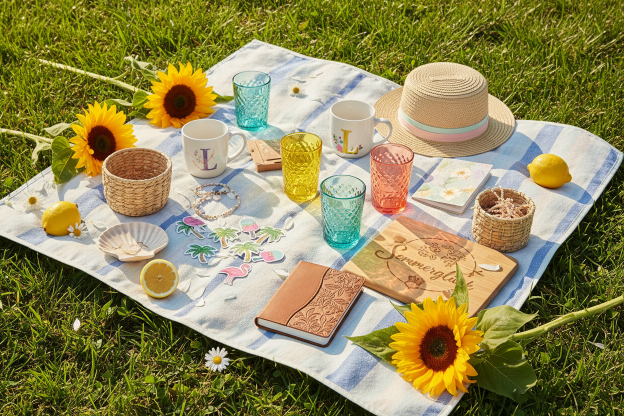 Personalisierte Gläser für den Sommer - Dein Lieblingsgetränk stilvoll genießen - AC Designs