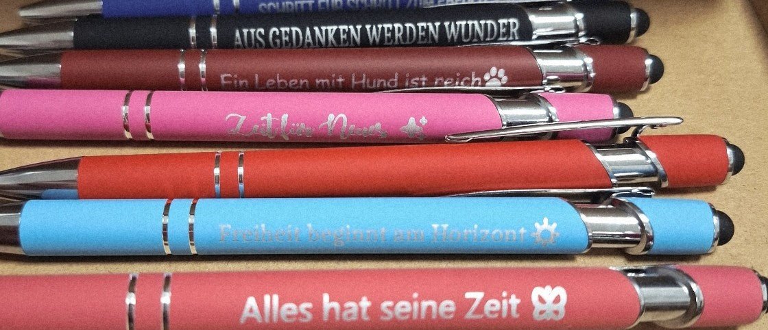 Personalisierte Kugelschreiber - kleine Geschenke mit großer Wirkung - AC Designs