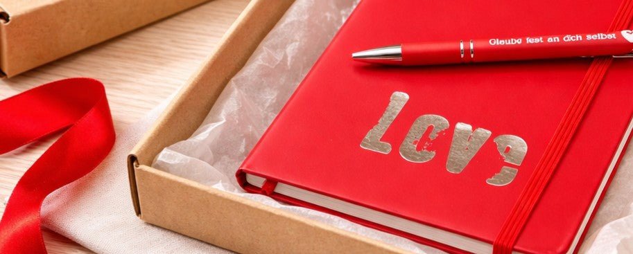 💝 Personalisierte Notizbücher - die perfekte Geschenkidee zum Valentinstag & Muttertag - AC Designs