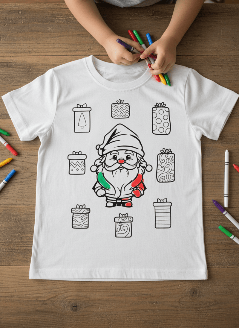 Ausmalbügelmotive Weihnachten - AC Designs