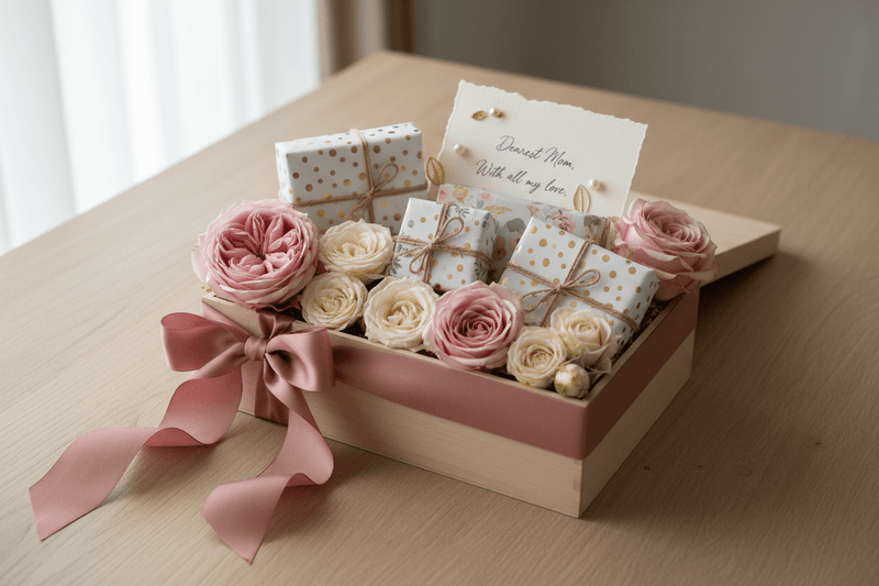 Geschenkbox zum Muttertag - liebevolle Geschenkideen für Mama - AC Designs