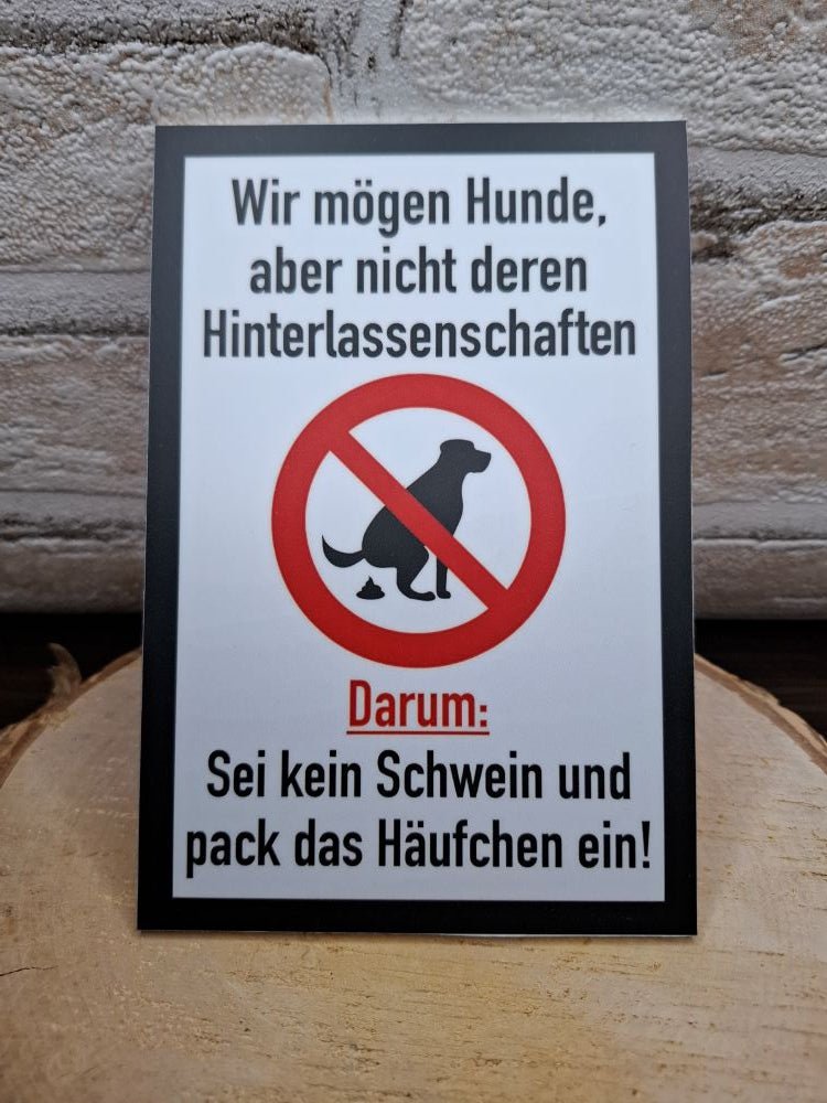 Hinweisschilder - AC Designs