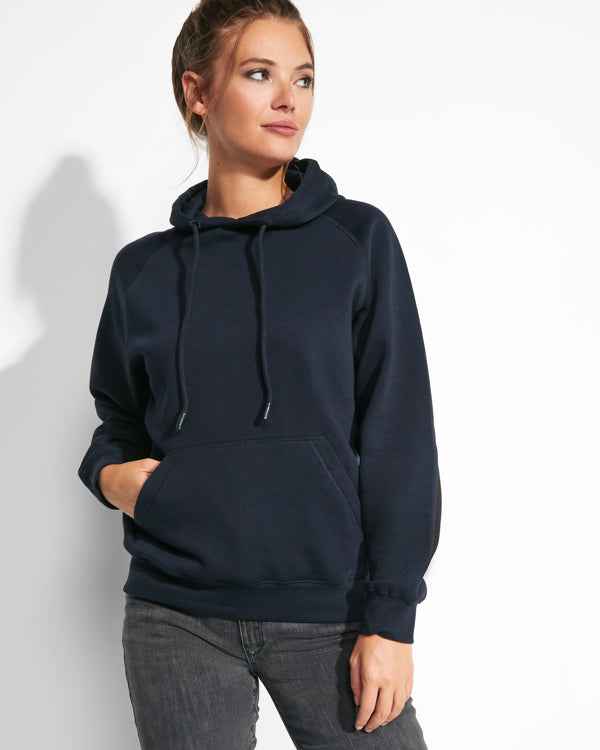 Unisex-Kapuzensweatshirt aus gekämmter Bio-Baumwolle und recyceltem Polyester