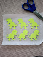 Bügelmotiv Bogen - DINO - AC Designs