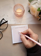 Schreibblock - GEDÄCHNISSTÜTZE - AC Designs