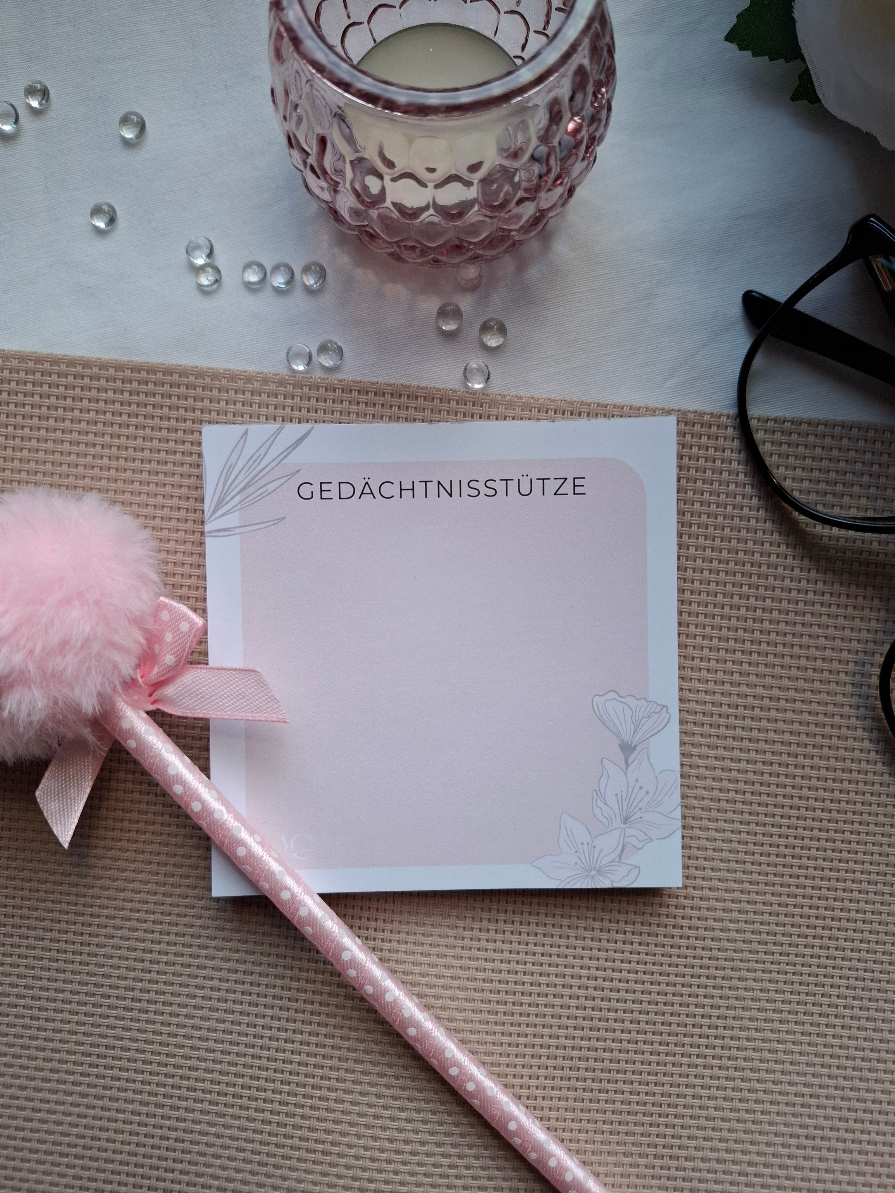 Schreibblock - GEDÄCHNISSTÜTZE - AC Designs