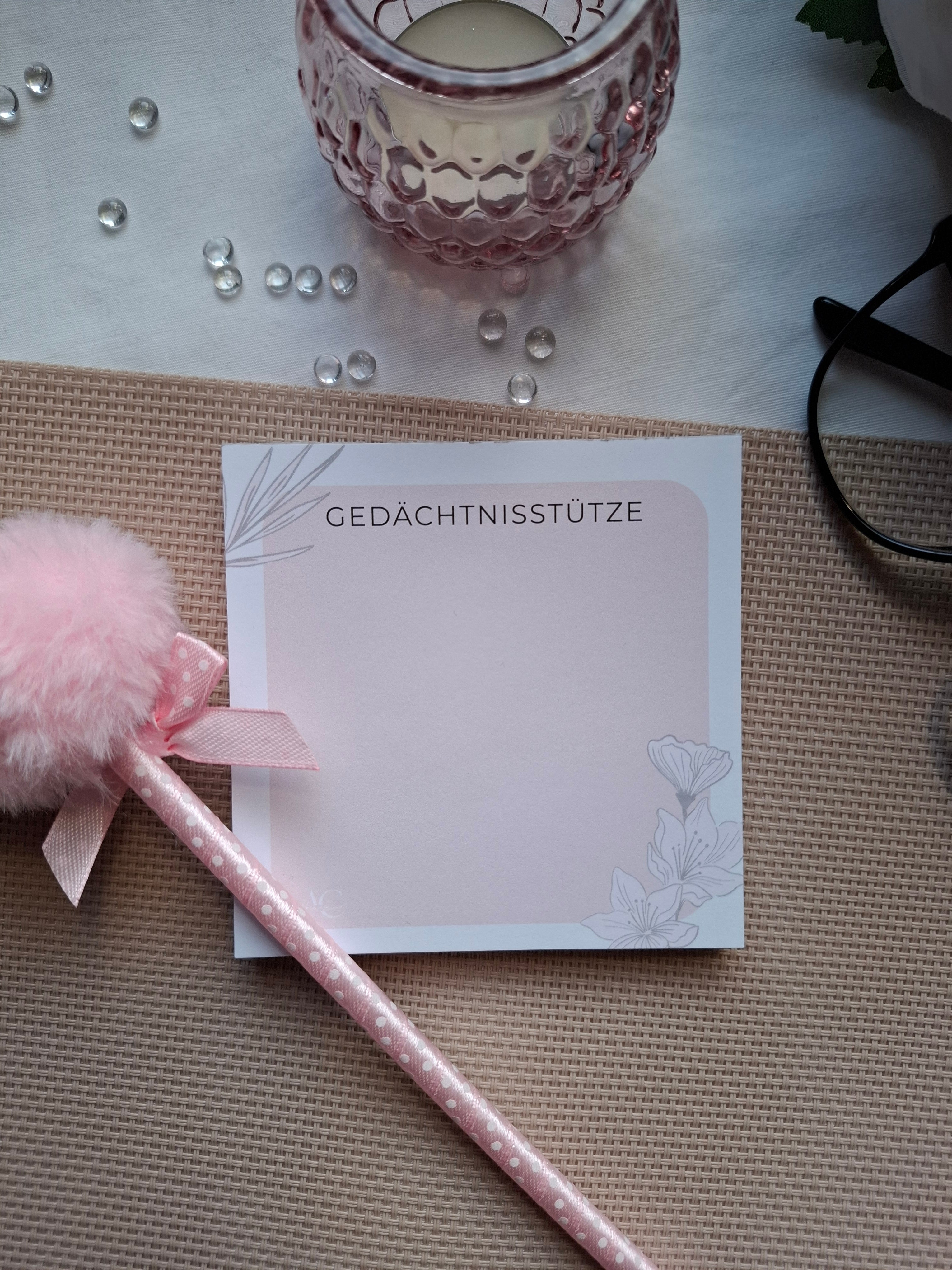 Schreibblock - GEDÄCHNISSTÜTZE - AC Designs