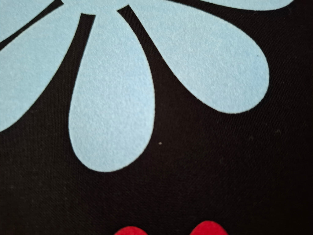 Fairtrade Baumwolltasche - NO RAIN NO FLOWERS - 100 % Bio-Baumwolle mit langen Henkel - AC Designs