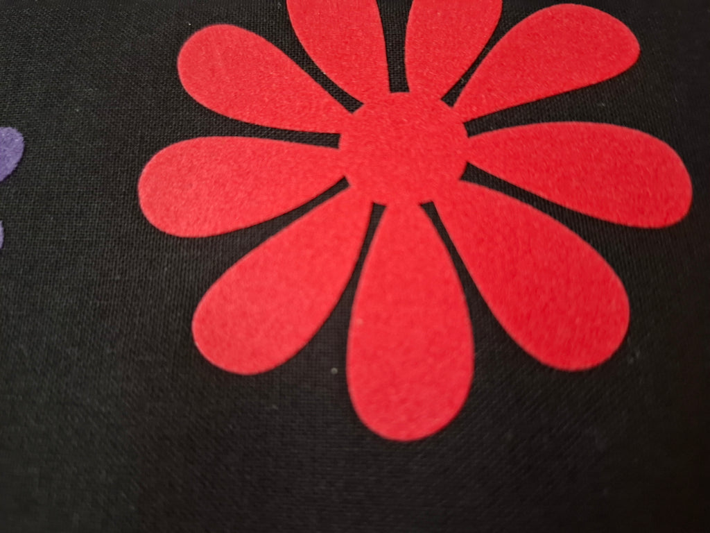 Fairtrade Baumwolltasche - NO RAIN NO FLOWERS - 100 % Bio-Baumwolle mit langen Henkel - AC Designs