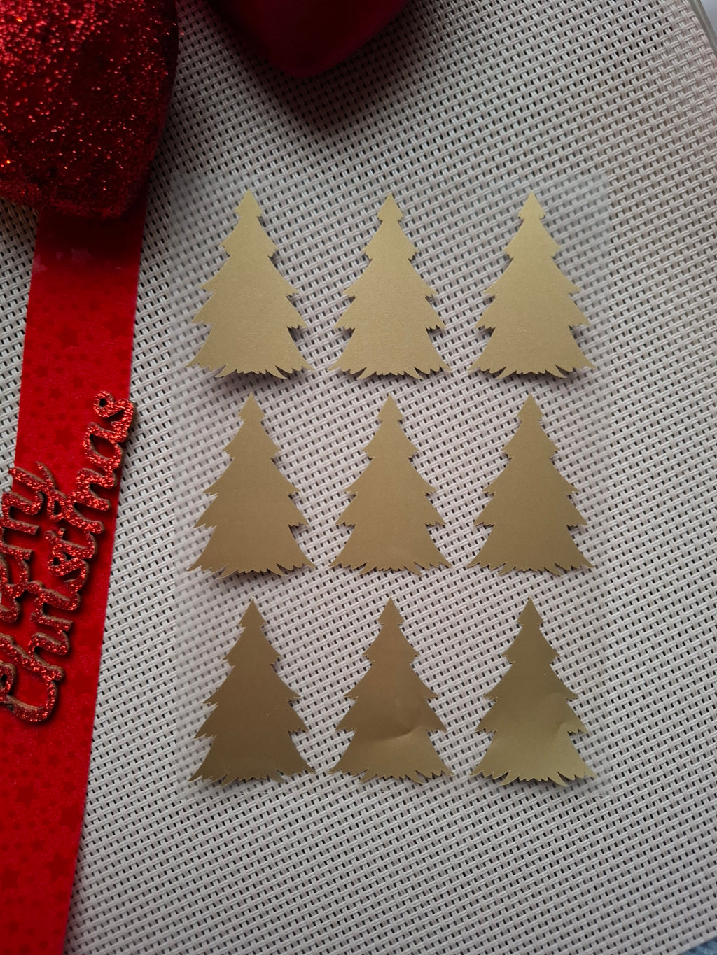 Bügelmotiv Bogen - TANNENBAUM - AC Designs