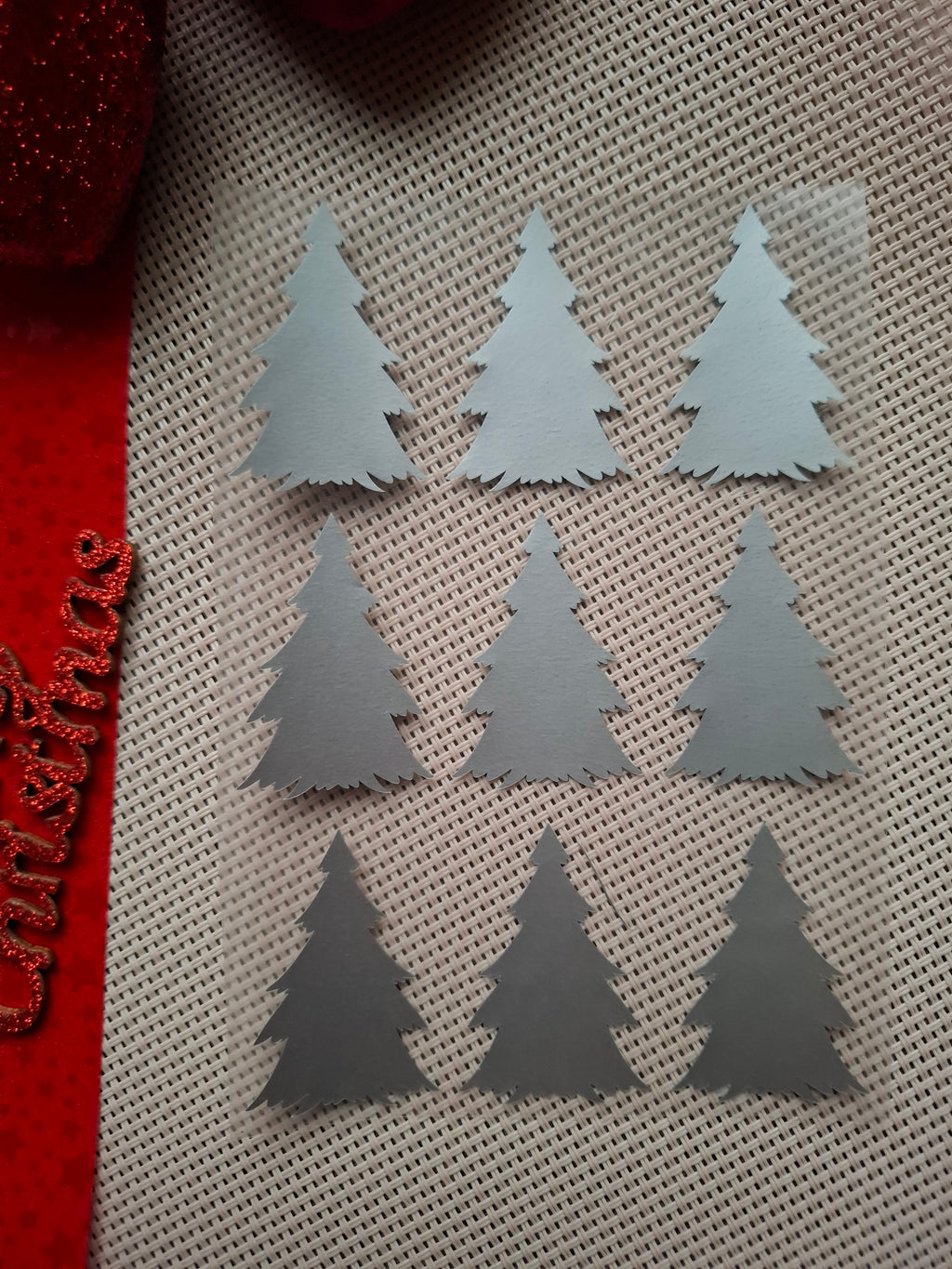 Bügelmotiv Bogen - TANNENBAUM - AC Designs