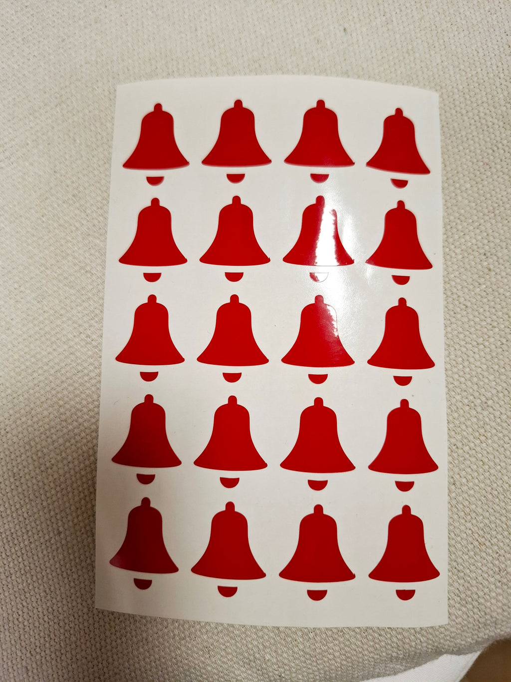 Aufkleber Bogen - GLOCKE - AC Designs