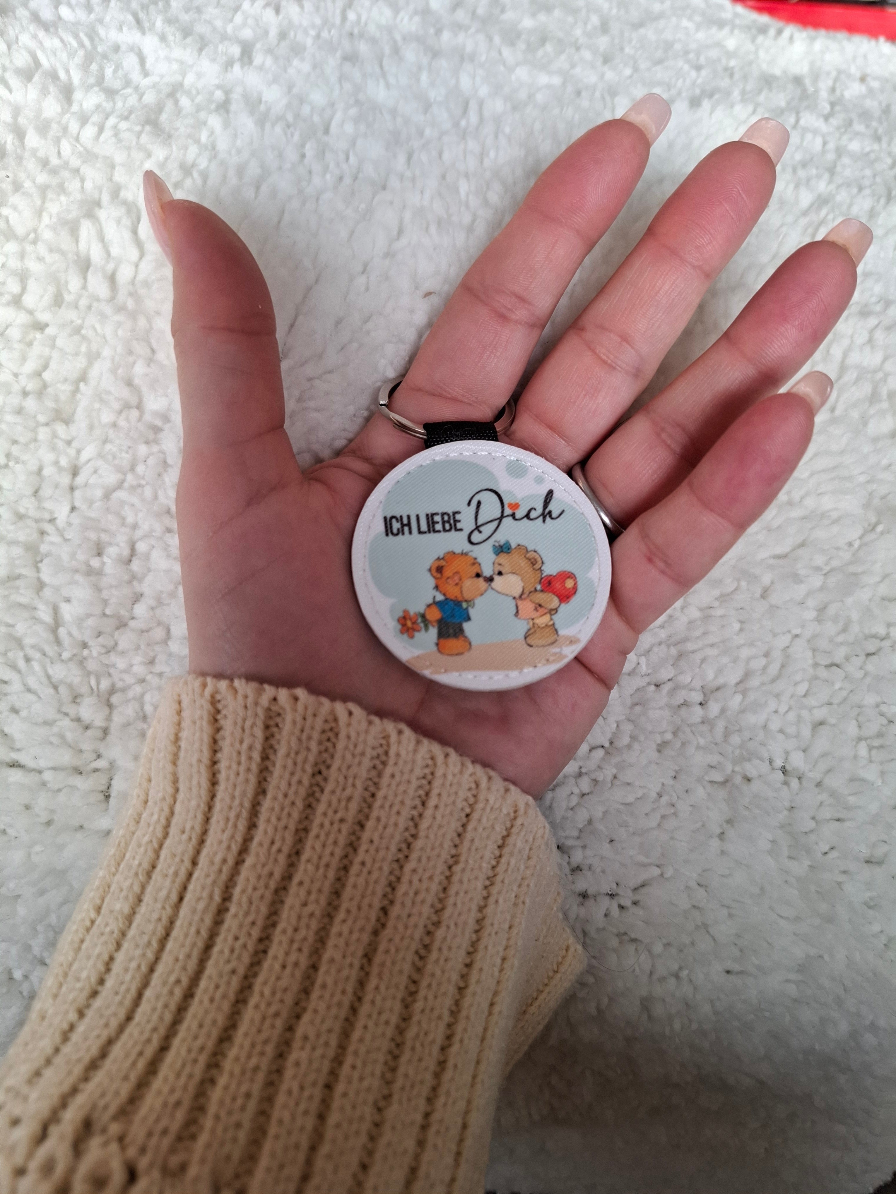 Schlüsselanhänger - ICH LIEBE DICH - AC Designs