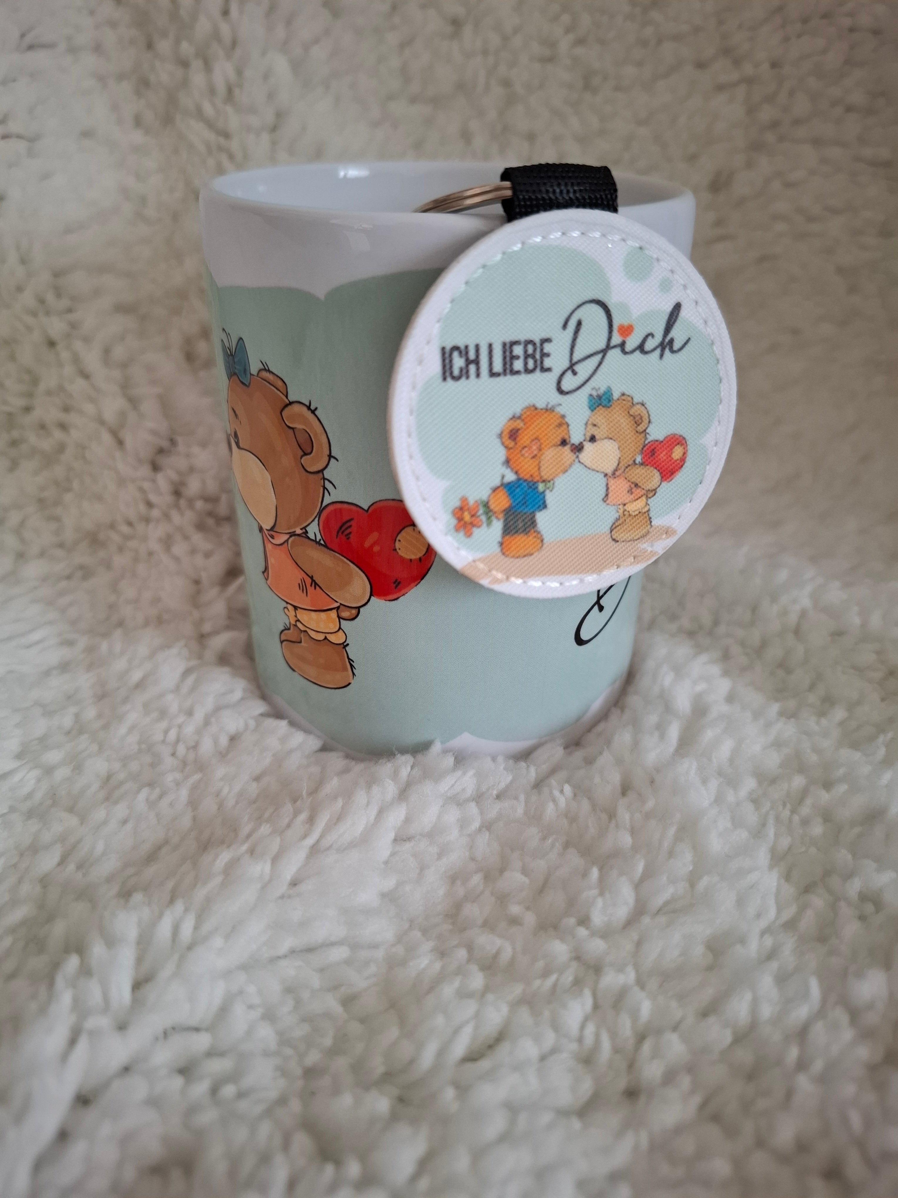 Schlüsselanhänger - ICH LIEBE DICH - AC Designs