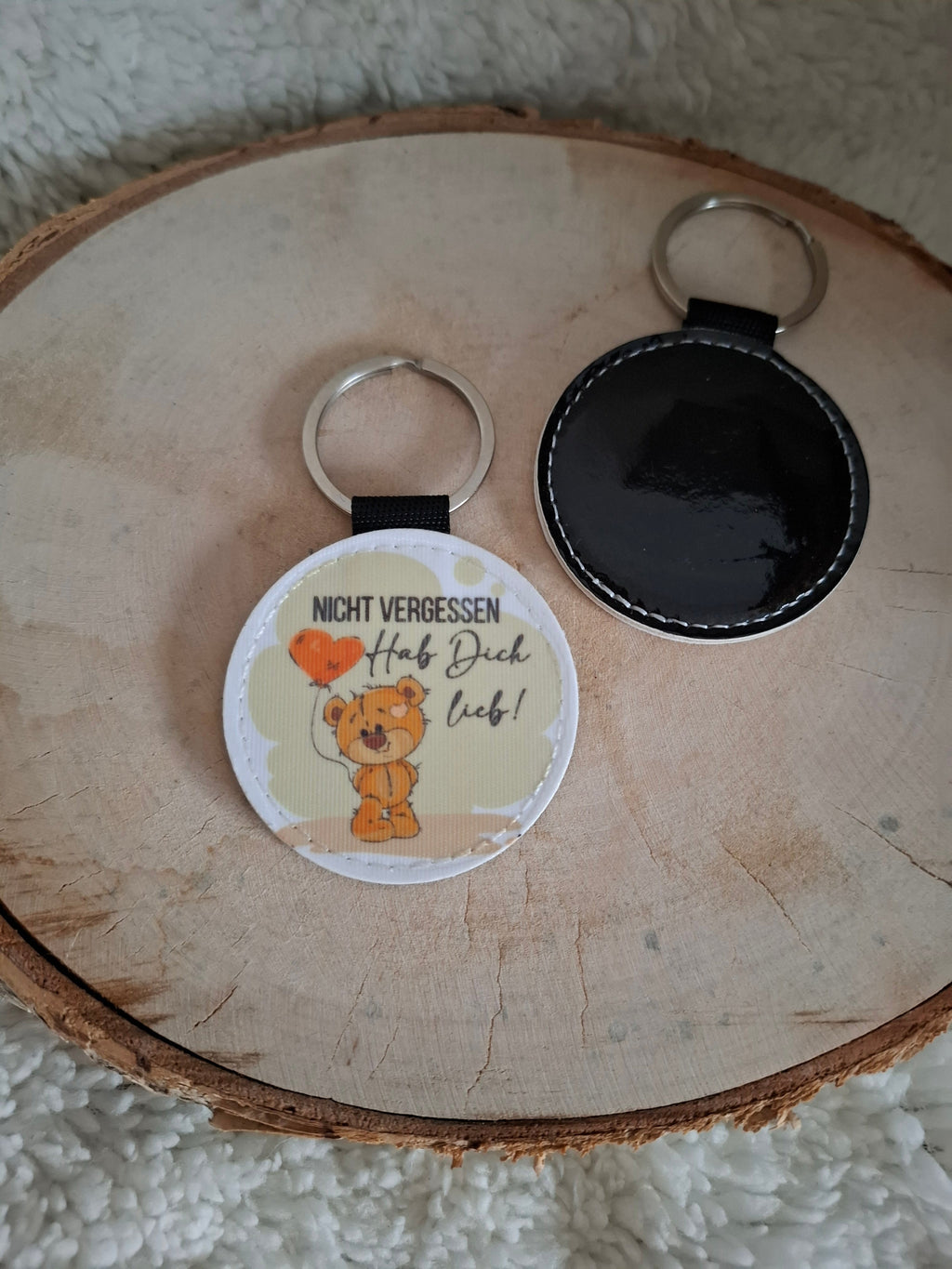 Schlüsselanhänger - HAB DICH LIEB - AC Designs