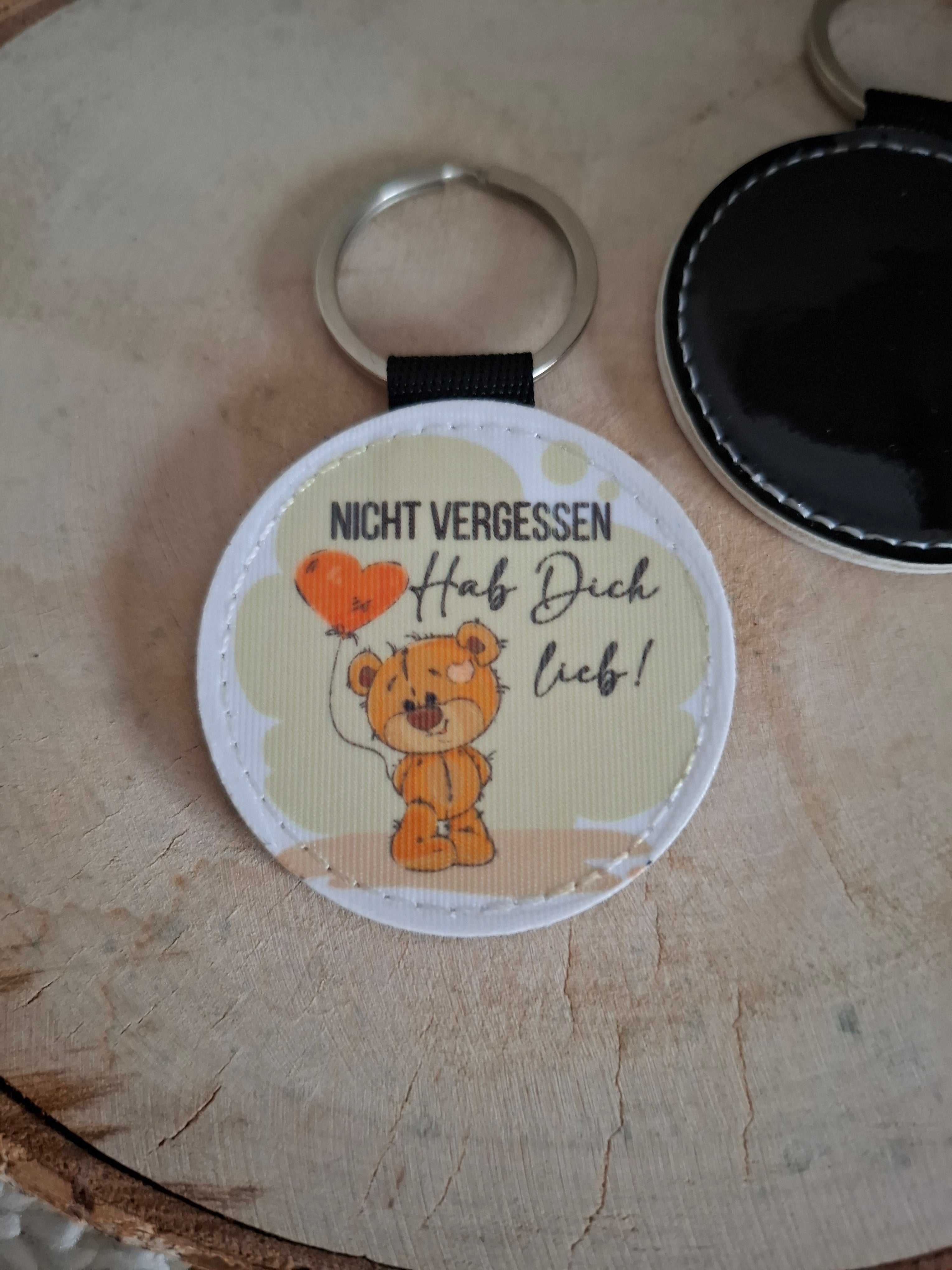 Schlüsselanhänger - HAB DICH LIEB - AC Designs