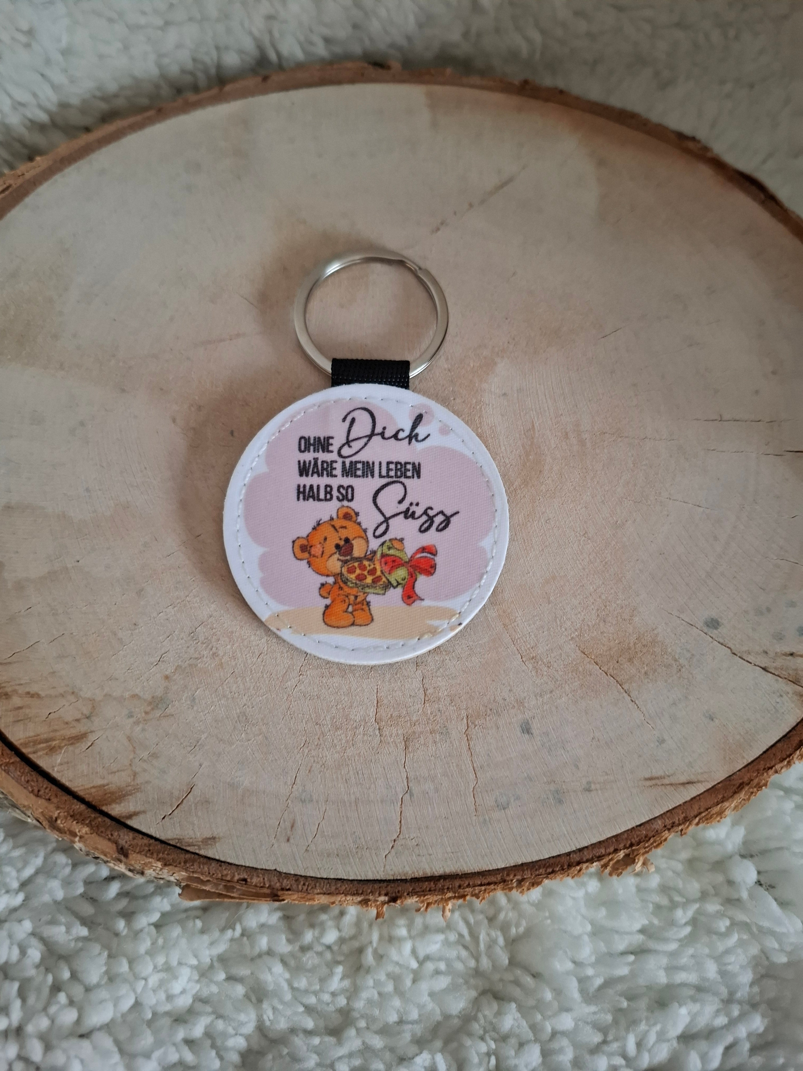 Schlüsselanhänger - OHNE DICH - AC Designs