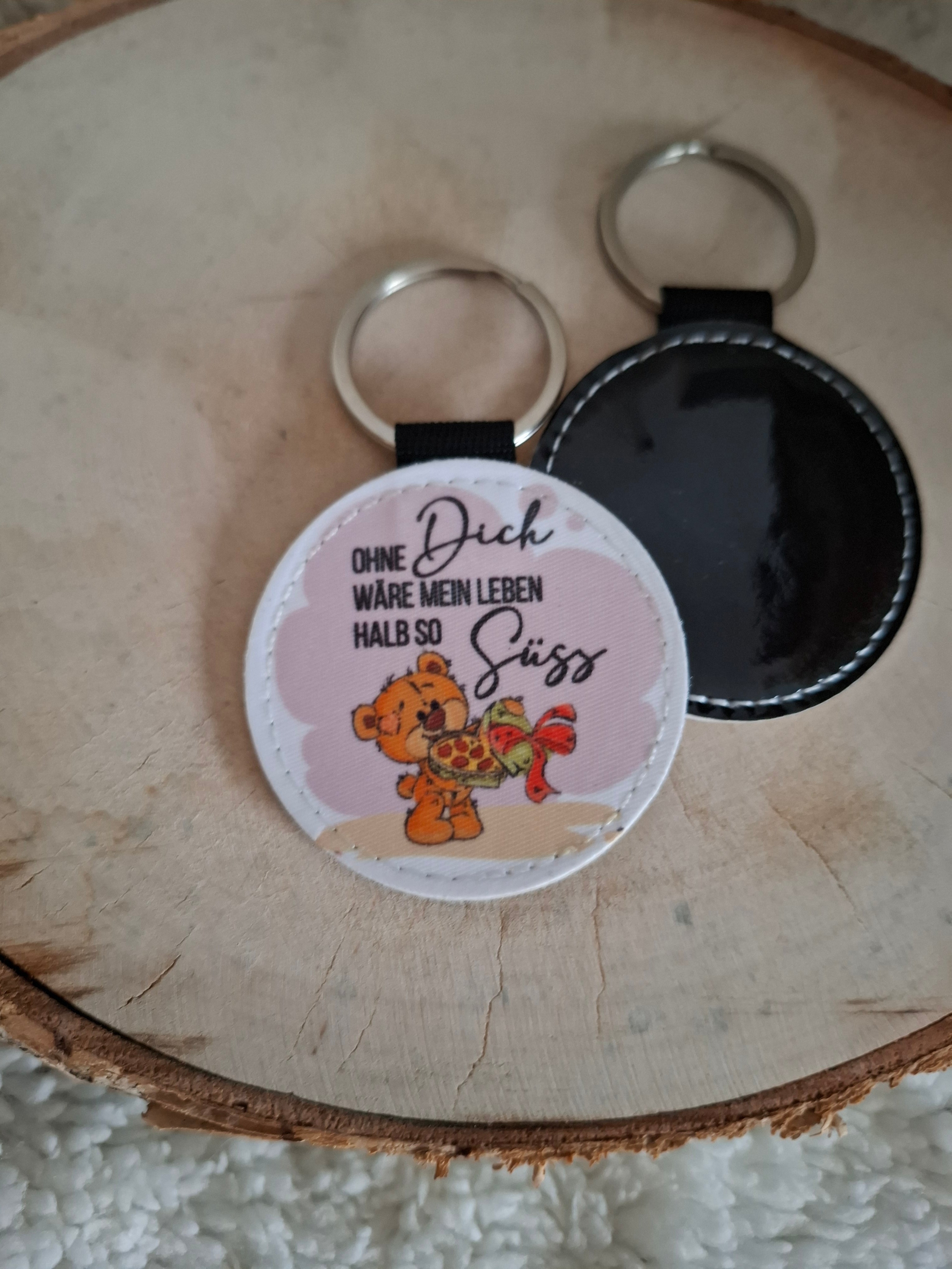 Schlüsselanhänger - OHNE DICH - AC Designs