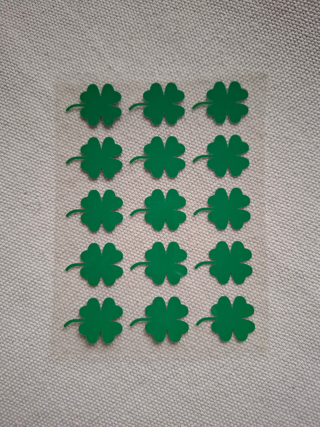 Bügelmotiv Bogen - KLEEBLATT - AC Designs