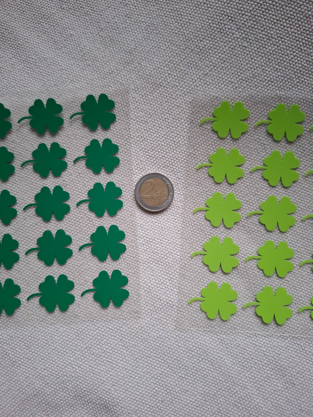 Bügelmotiv Bogen - KLEEBLATT - AC Designs