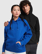 Unisex-Kapuzensweatshirt aus gekämmter Bio-Baumwolle und recyceltem Polyester