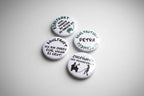 44 mm Button - Lustige Kohlfahrt Buttons - Ansteckbutton - AC Designs