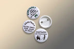 44 mm Button - Lustige Kohlfahrt Buttons - Ansteckbutton - AC Designs
