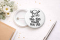 44 mm Button - „Real Eyes Realize Real Lies“ | Statement Ansteckbutton - AC Designs
