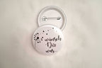 44 mm Button „Wünsch Dir was…“ - Ansteckbutton mit Pusteblume - AC Designs