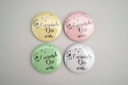 44 mm Button „Wünsch Dir was…“ - Ansteckbutton mit Pusteblume - AC Designs