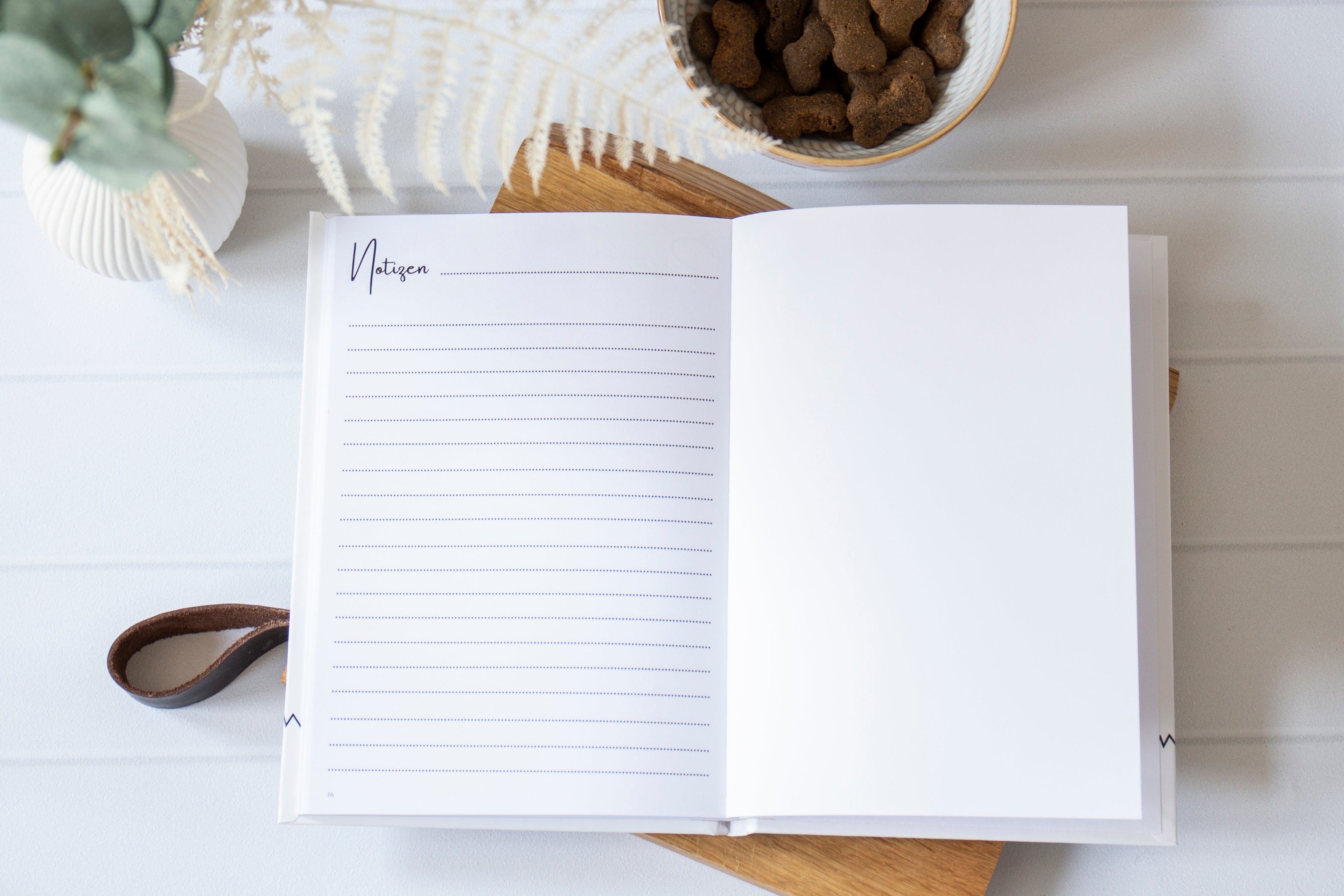 Leckerli-Rezeptbuch für Hunde & Katzen – Geschenk für Tierliebhaber | A5 Hardcover DIY