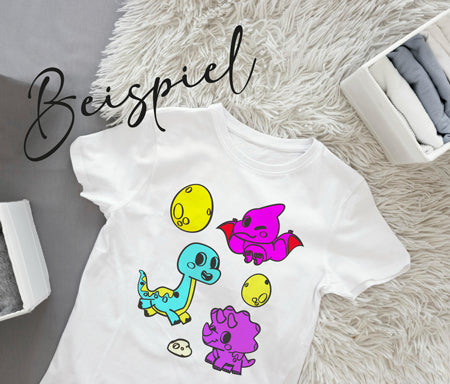 Ausmalbügelmotiv - BABY DINOS - AC Designs