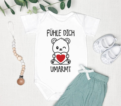 Bügelmotiv - FÜHLE DICH UMARMT