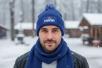 Kohlkönig Mütze mit Bommel - Witzige Beanie für Kohltour & Kohlfahrt