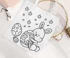 Apothekentasche - OSTERHASE MIT EI ZUM AUSMALEN - AC Designs
