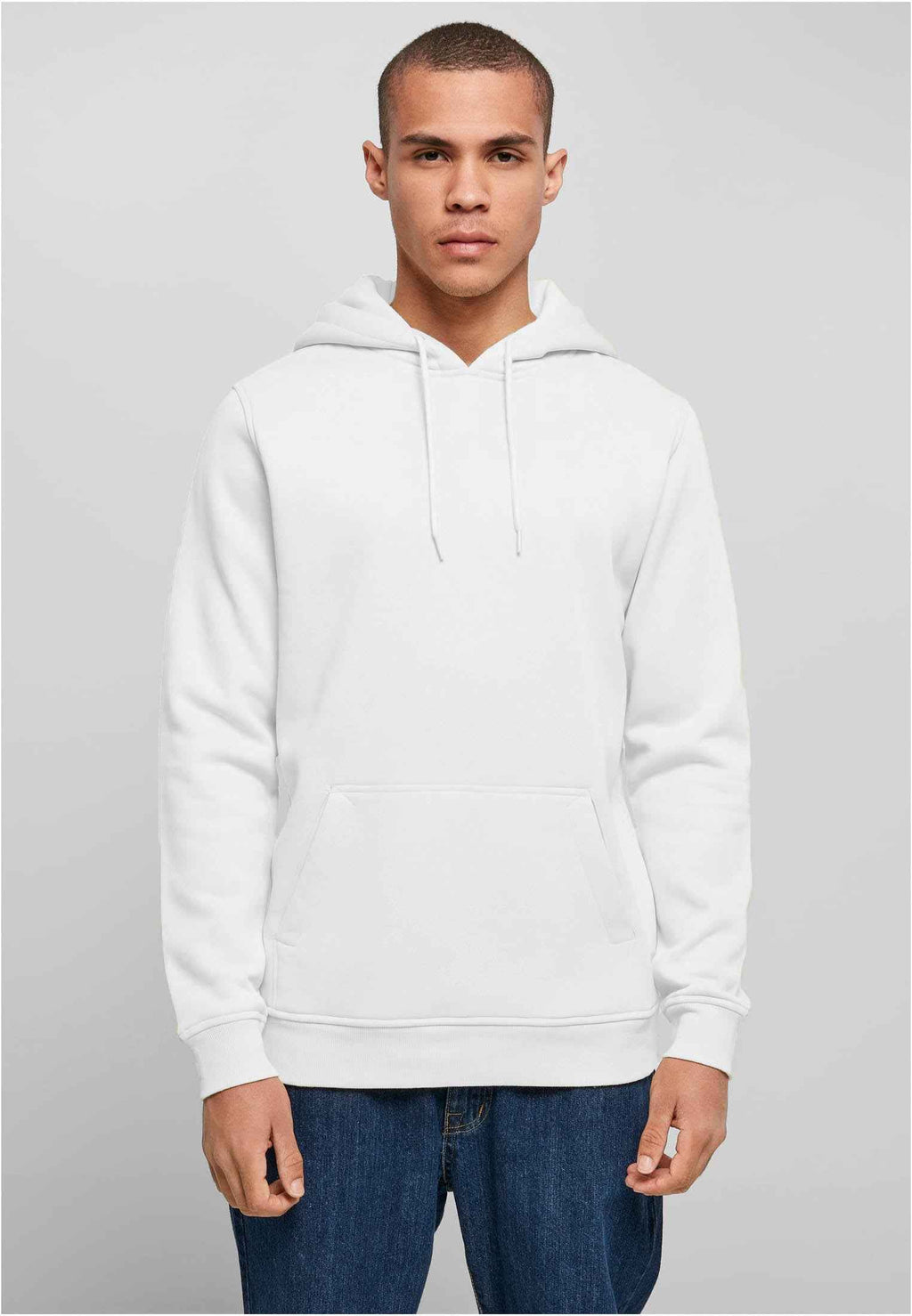 Schwerer Kapuzenpullover | Lang geschnitten