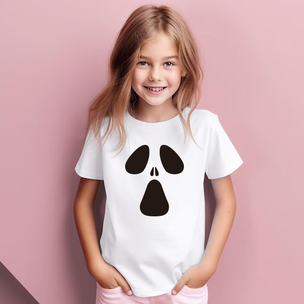 Bügelmotiv - GEISTERGESICHT - AC Designs