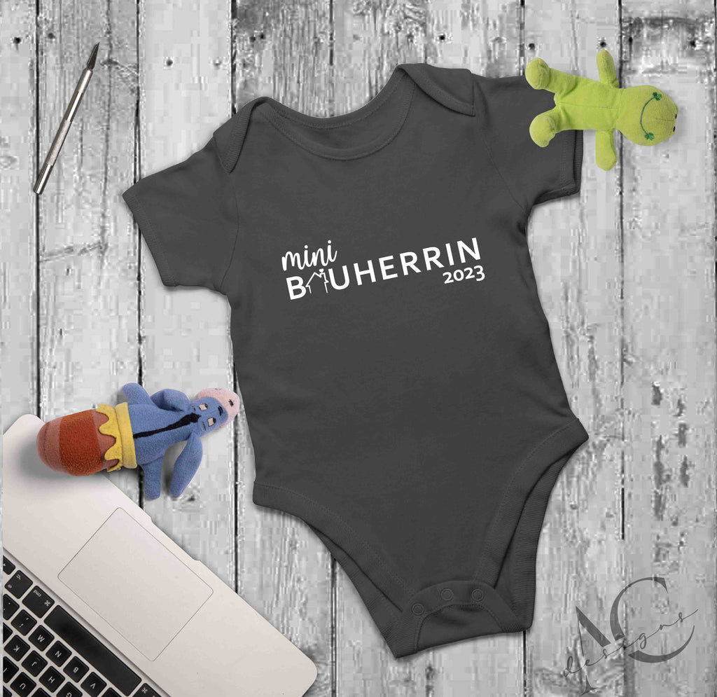 Bügelmotiv - MINI BAUHERR | MINI BAUHERRIN - AC Designs