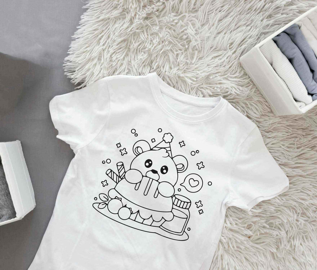 Ausmalbügelmotiv - BÄR