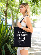 Baumwolltasche - KATZE IM SACK - AC Designs