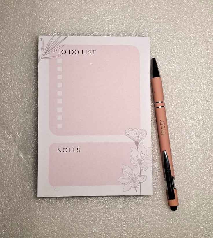 To-Do Block A6 - Hochwertiger Notizblock für Aufgaben, Planung & Organisation