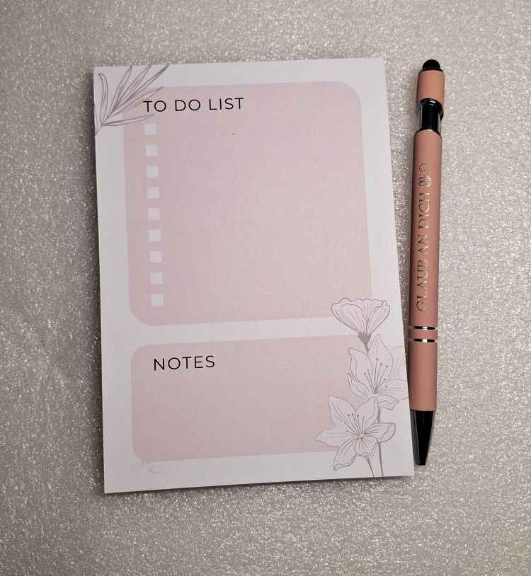 To-Do Block A6 - Hochwertiger Notizblock für Aufgaben, Planung & Organisation